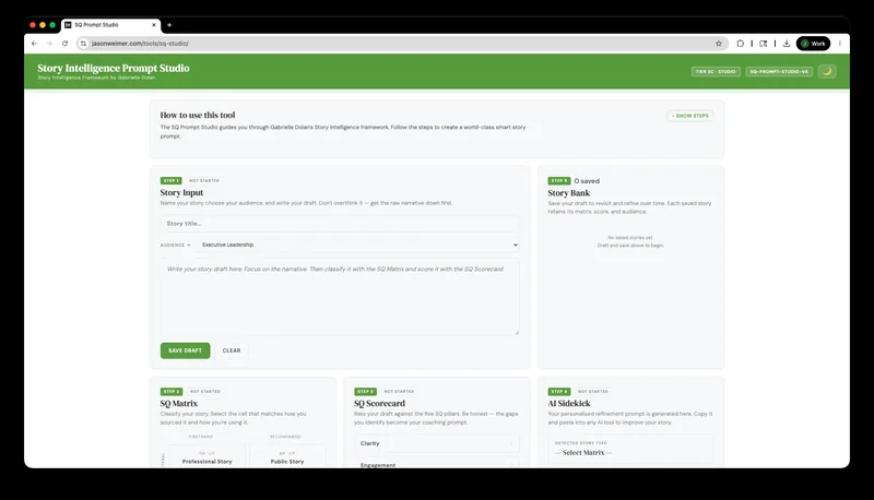 SQ Prompt Studio screenshot 1
