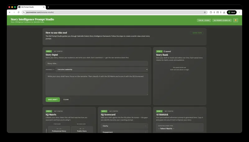 SQ Prompt Studio screenshot 2